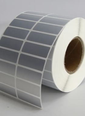 40X15PET银色不干胶纸TSC244 T4502E T4503E消哑银龙标签纸特惠