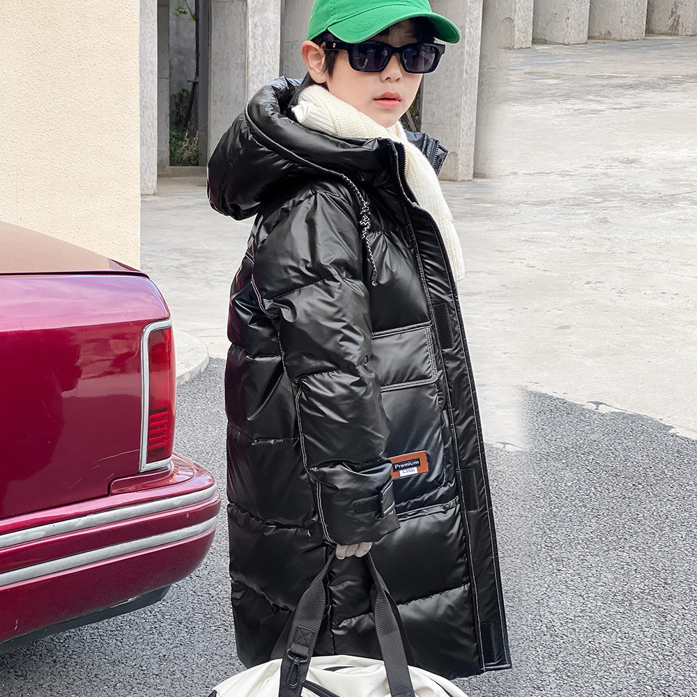 儿童羽绒服男童长款过膝中大童2025新款洋气加厚男孩冬季三防免洗,童装/婴儿装/亲子装,羽绒服,淘宝优惠券,粉丝福利购,淘宝优惠卷