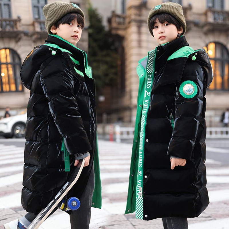 儿童羽绒服男童长款过膝2025新款中大童加厚免洗洋气保暖冬季外套,童装/婴儿装/亲子装,羽绒服,淘宝优惠券,粉丝福利购,淘宝优惠卷