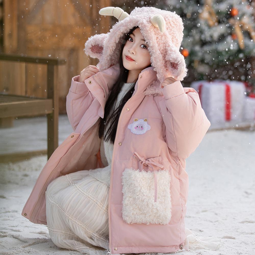 女童公主风羽绒服洋气