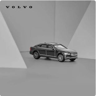 沃尔沃原装XC60XC90S90V90CC车模1:64 仿真车模摆件静态汽车模型