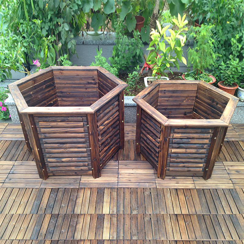 户外种树盆花槽花盆花箱庭院特大