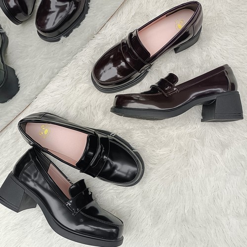 熊熊星球欧奈川JK制服鞋高跟