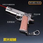 Jedi Great Escape Game Xung quanh Tín hiệu Hồng ngoại Đồ chơi Súng P92 P1911 Mô hình Móc khóa Súng lục - Game Nhân vật liên quan