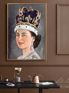 英国有框客厅装饰挂画