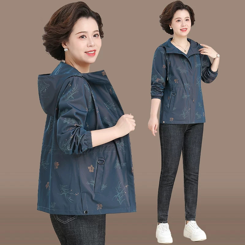 外套夹克妈妈时尚2024年秋季