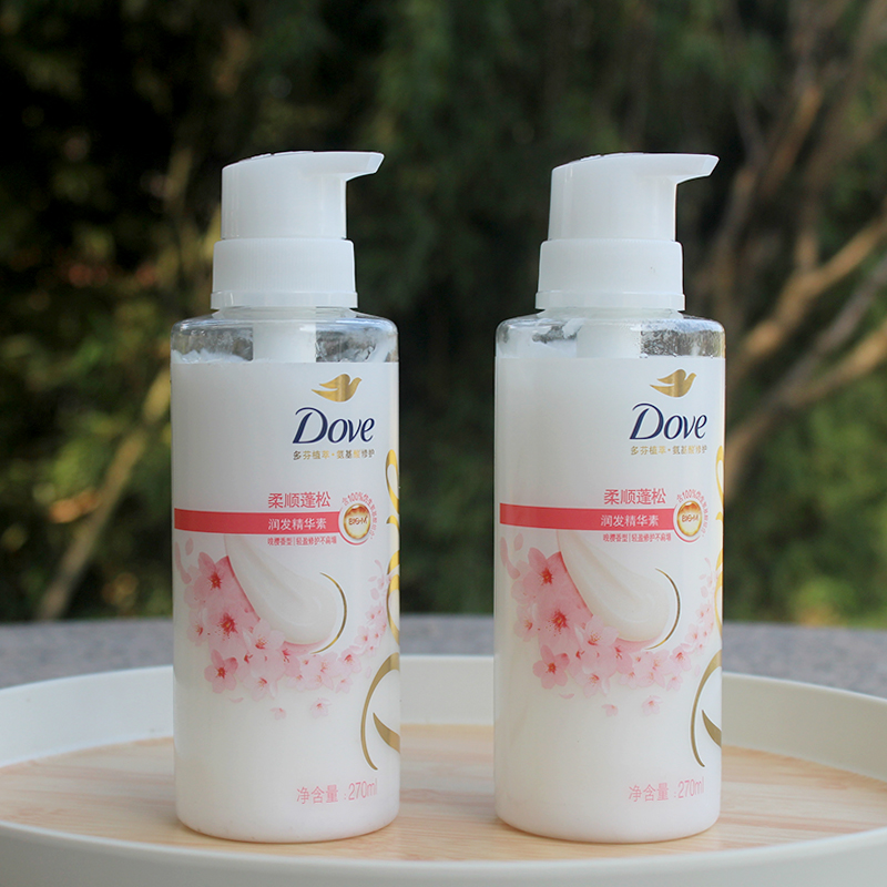 多芬护发素270ml柔顺盈润持久留香修复干枯植萃樱花润发精华素