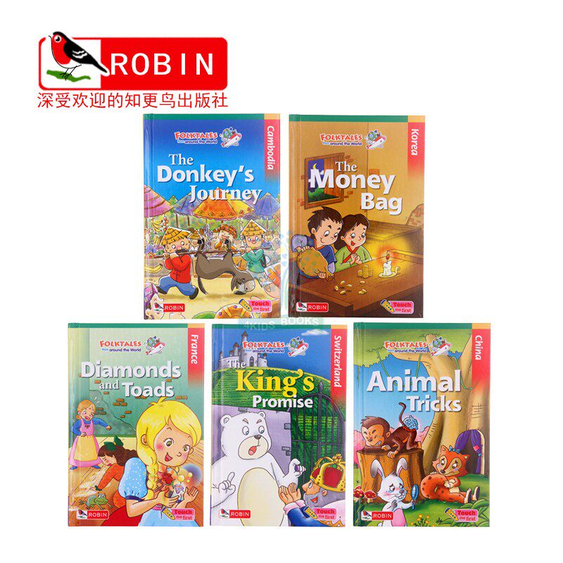 original edition english children reading Picture book folktales level 2-set 1( Bk11-15 )in the Toy/Childs/Puzzle/Building block/Model , Children's books/Children's book, Child/Children English category - from Buy2taobao.com to provide professional Taobao agent buy service