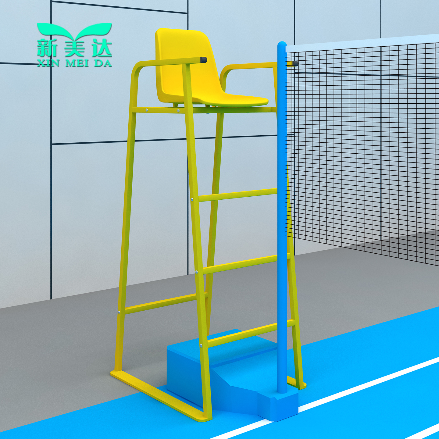 羽毛球馆场地比赛专用裁判椅