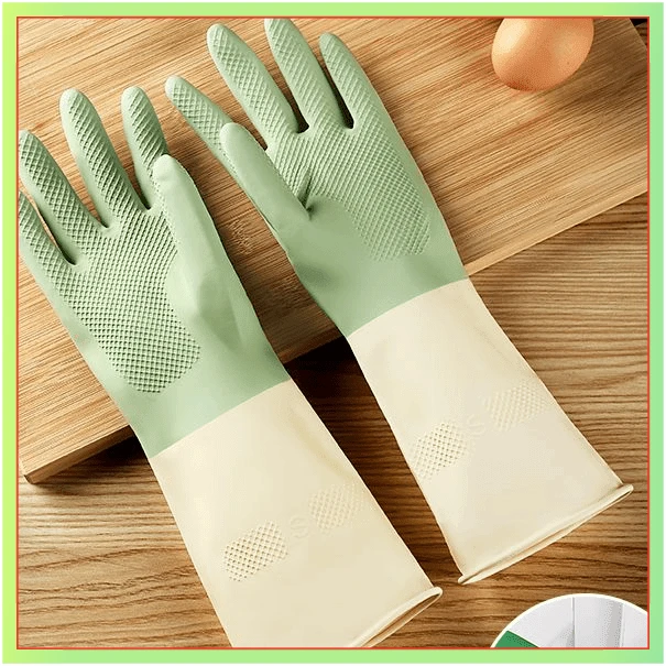 家务洗碗手套女防水耐用厨房刷锅