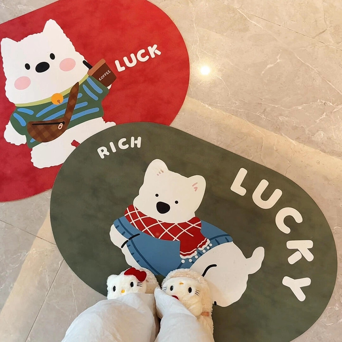 浴室地垫硅藻泥吸水防滑速干脚垫家用卫生间门口地毯厕所脚垫耐脏