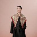 丝羊毛披肩&绵羊毛系列围巾女士礼盒 万事利秋冬新品 新年礼物