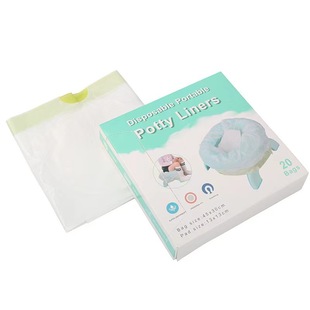跨境一次性加厚马桶袋抽绳吸水坐便袋儿童便便袋Baby potty liner