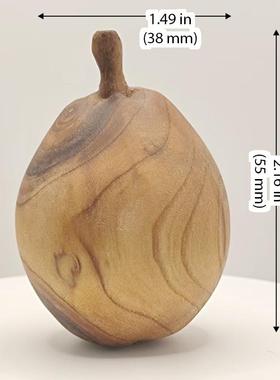 香梨木雕刻库尔勒香梨摆件