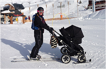 滑雪板滑沙板儿童滑雪板户外