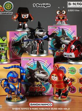 万代TOP TOY铁甲小宝第二弹盲盒鲨鱼辣椒卡布达潮玩手办车载摆件