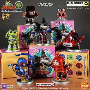 万代TOP TOY铁甲小宝第二弹盲盒鲨鱼辣椒卡布达潮玩手办车载摆件