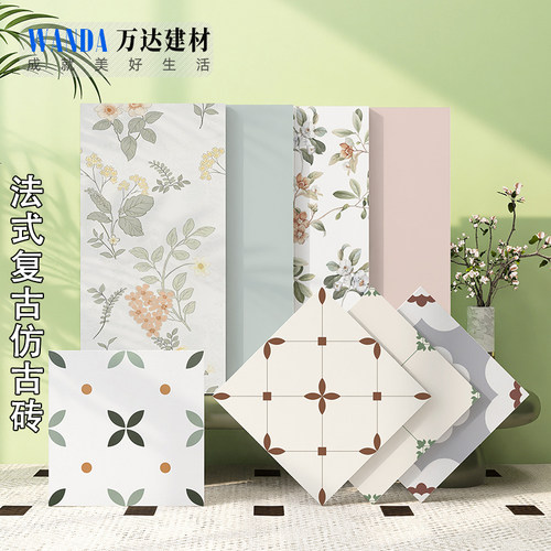 400x800素色清新卫生间瓷砖花砖