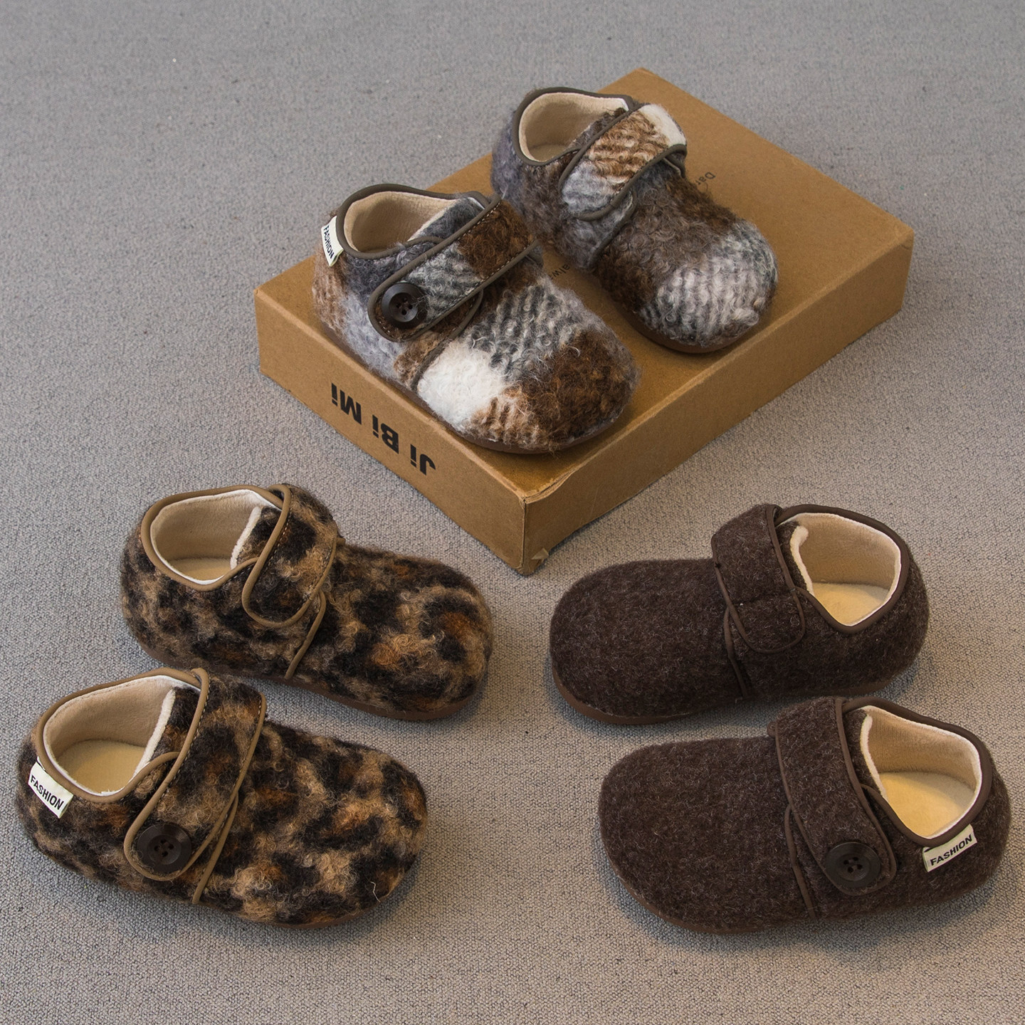 女童棉鞋2025冬季新款儿童鞋子小女孩公主鞋二棉加绒毛毛鞋豆豆鞋,童鞋/婴儿鞋/亲子鞋,棉鞋,淘宝优惠券,粉丝福利购,淘宝优惠卷