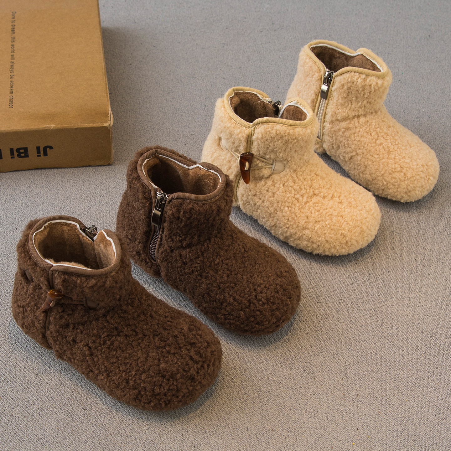 女童棉靴2025冬季新款儿童鞋子二棉加绒毛毛靴宝宝棉鞋加绒保暖潮,童鞋/婴儿鞋/亲子鞋,棉靴,淘宝优惠券,粉丝福利购,淘宝优惠卷