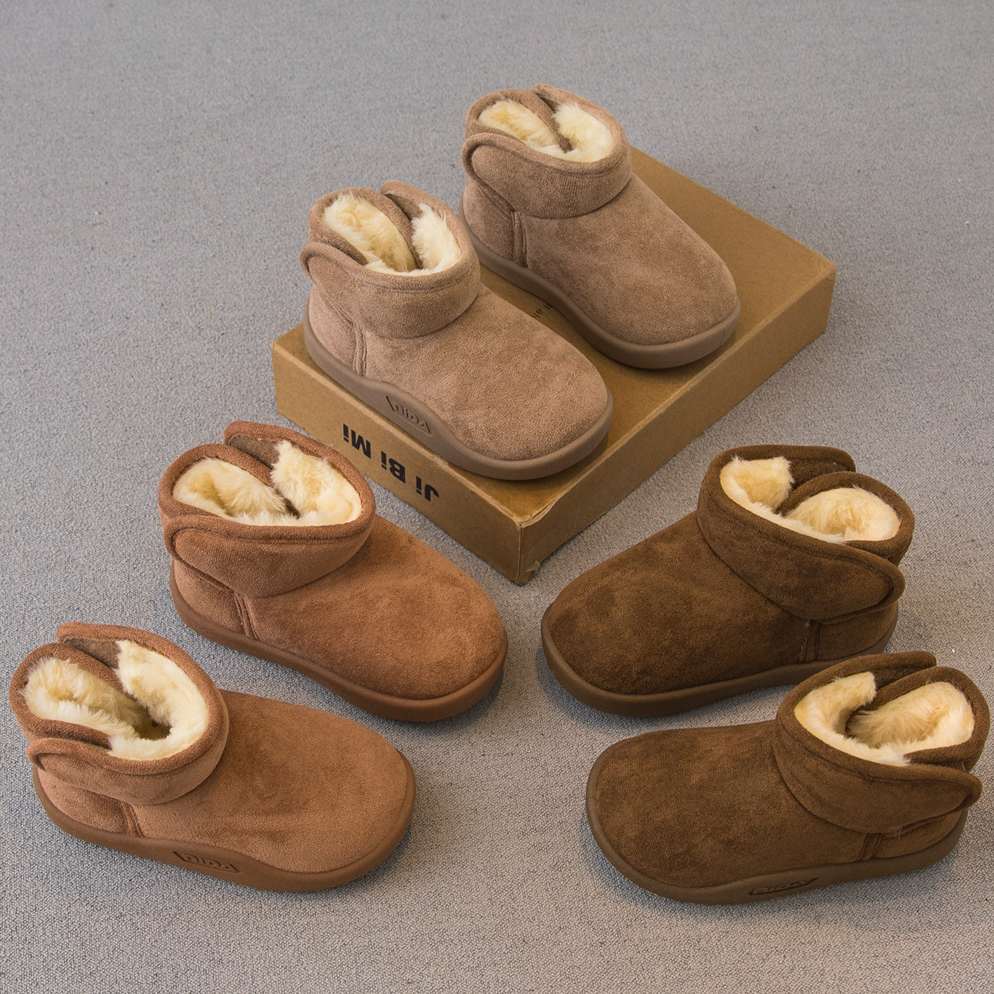 儿童雪地靴2025冬季新款男童鞋子女童棉靴加绒加厚大棉鞋雪地棉,童鞋/婴儿鞋/亲子鞋,雪地靴,淘宝优惠券,粉丝福利购,淘宝优惠卷