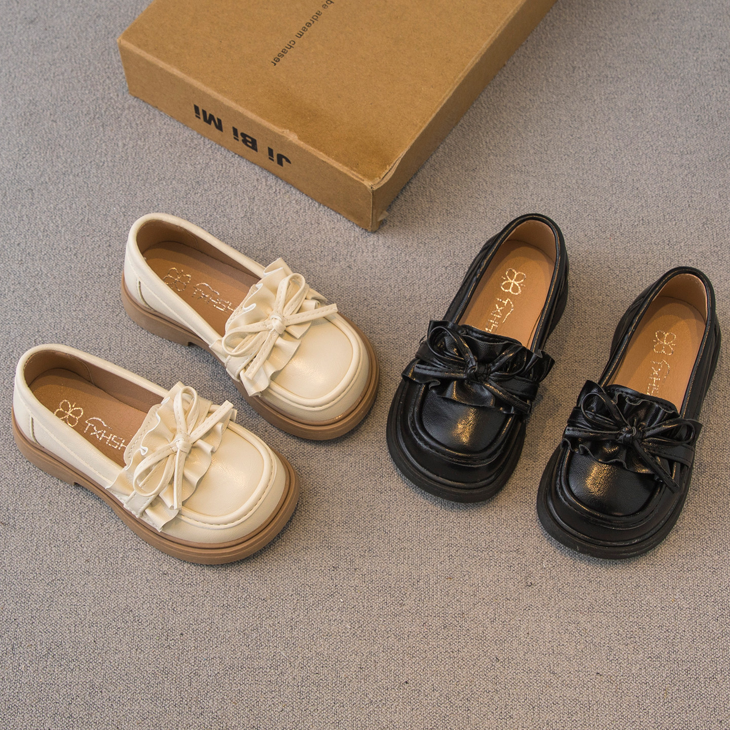 女童皮鞋2026春秋新款儿童鞋子小女孩公主鞋软底豆豆鞋单鞋乐福鞋,童鞋/婴儿鞋/亲子鞋,皮鞋,淘宝优惠券,粉丝福利购,淘宝优惠卷