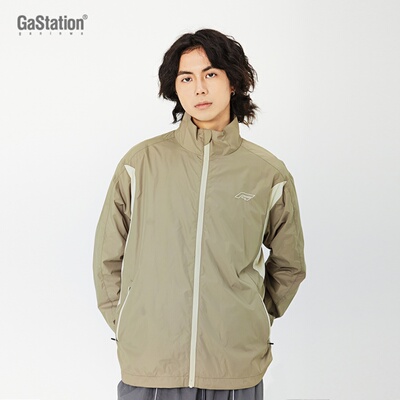 Gastation拼接双层风衣秋冬上新