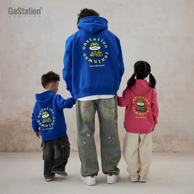 Gastation首款亲子装卫衣