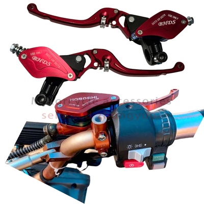 傲光电动车碟刹上泵小猴子改装配件M3M5前后刹车龟王路虎巨龙油泵