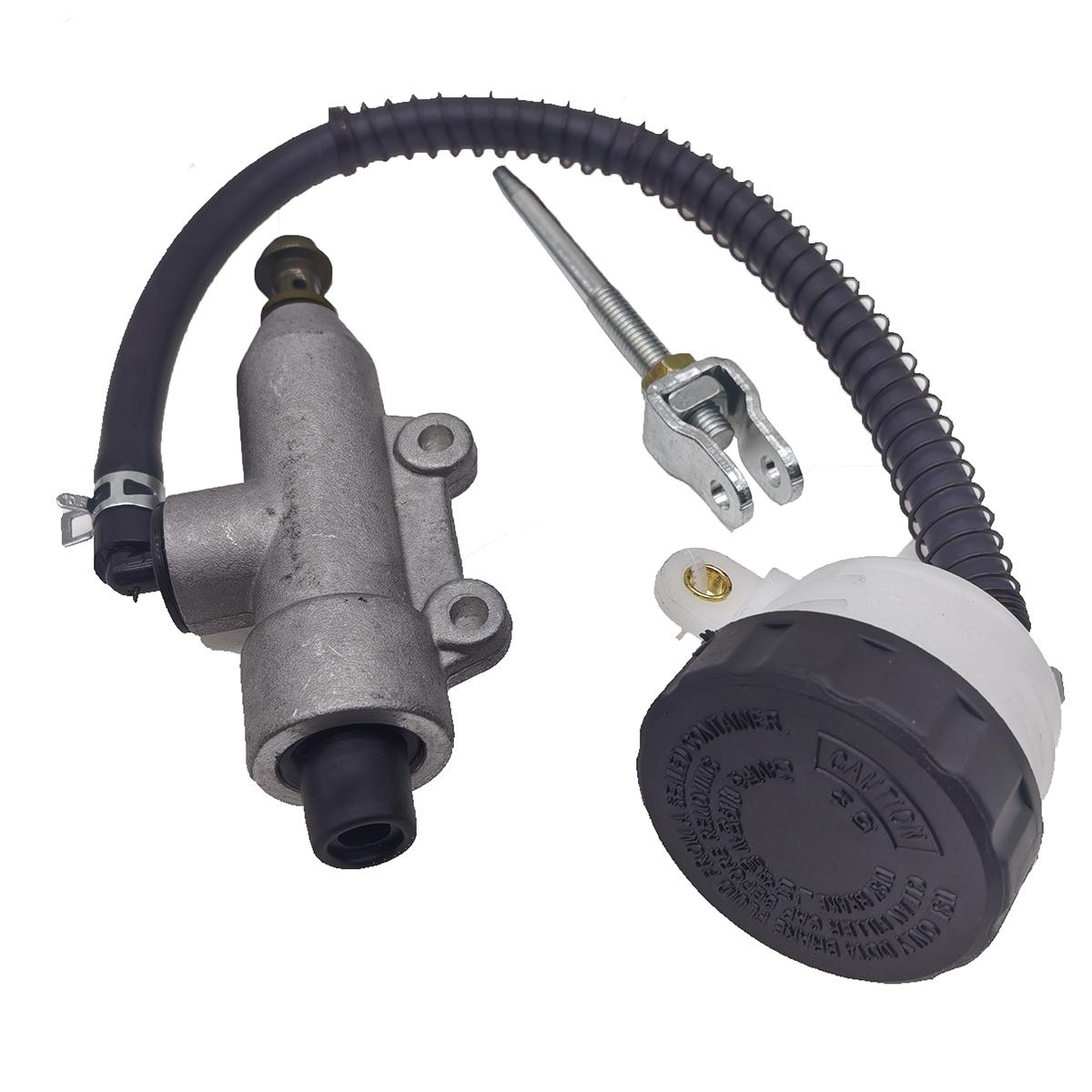 ATV沙滩摩托车配件大悍马后脚刹车上泵带油杯总泵 刹车泵一字泵