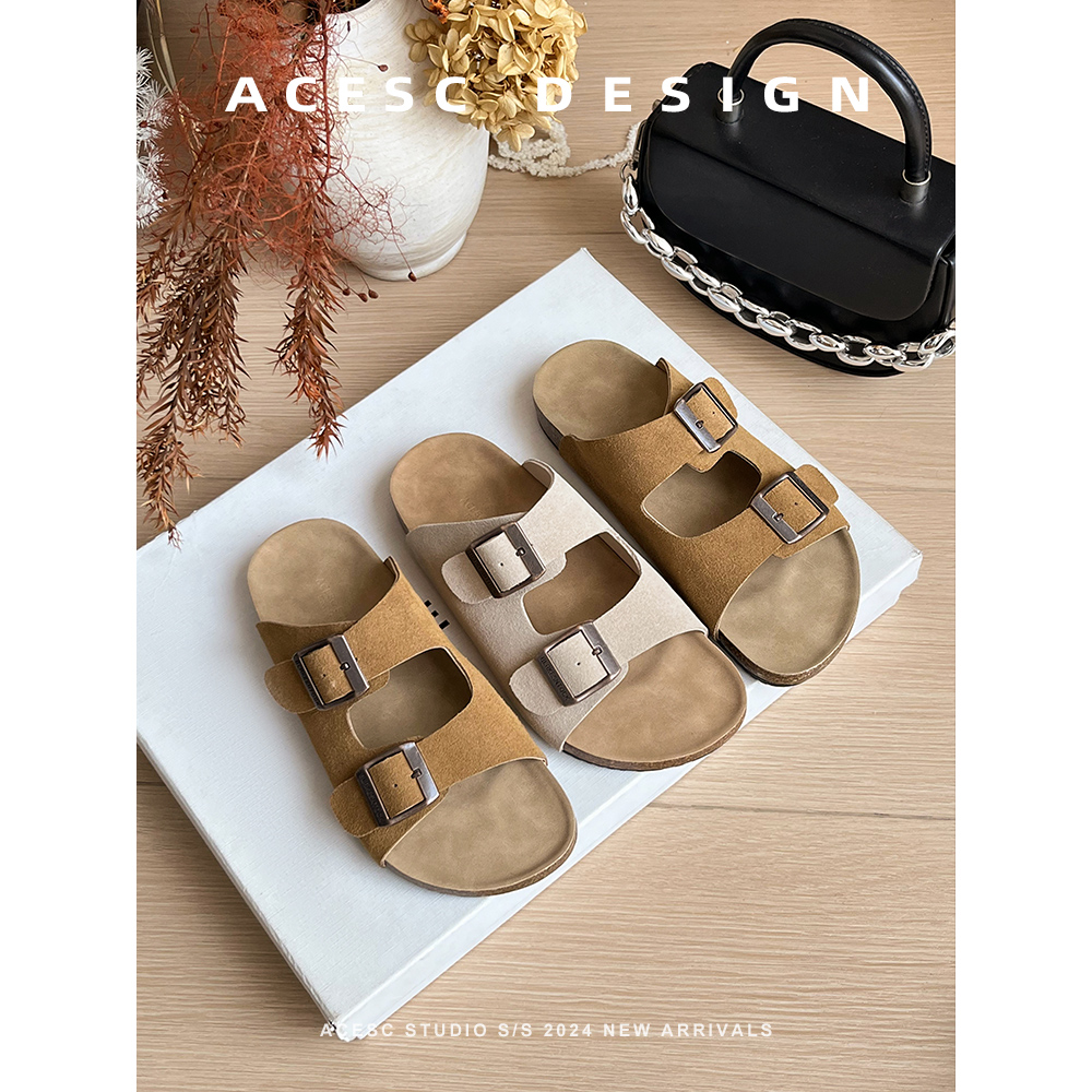 Acesc/艾斯臣平跟外穿凉拖鞋