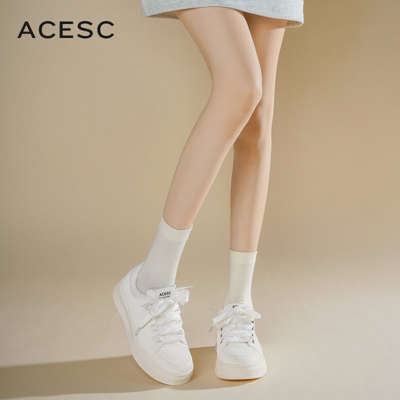 厚底小白鞋女2025新款春季