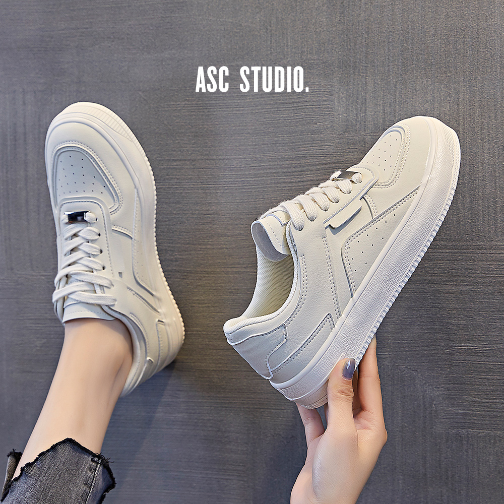 Acesc/艾斯臣小白鞋休闲板鞋