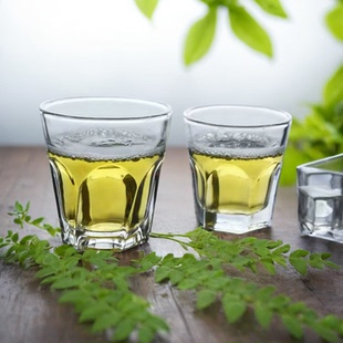 加厚高贵旋风扭纹钢化六角啤酒杯高档家用商用耐防摔创意威士忌杯