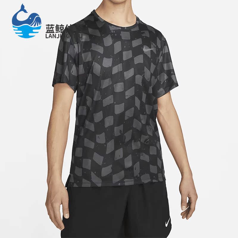 Nike/耐克正品夏季新款跑步圆领透气男子运动短袖DX0871-060