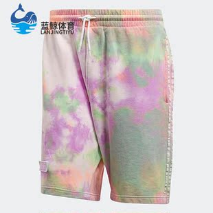 透气休闲运动五分短裤 三叶草男子时尚 CW9417 阿迪达斯正品 Adidas