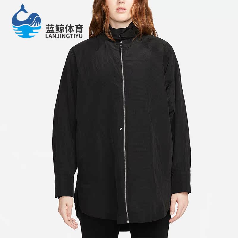 Nike/耐克正品ESC女子运动休闲梭织衬衫式夹克外套DR5399-010