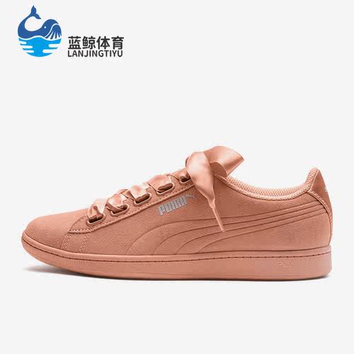Puma/彪马正品VIKKY RIBBON翻皮复古女子休闲运动板鞋366416-05