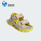 阿迪达斯正品 防滑耐磨新款 女士经典 Adidas 魔术贴运动凉鞋 IF1534