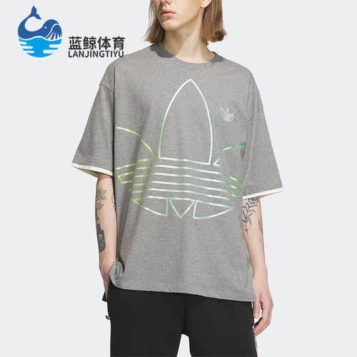 Adidas/阿迪达斯男子运动短袖