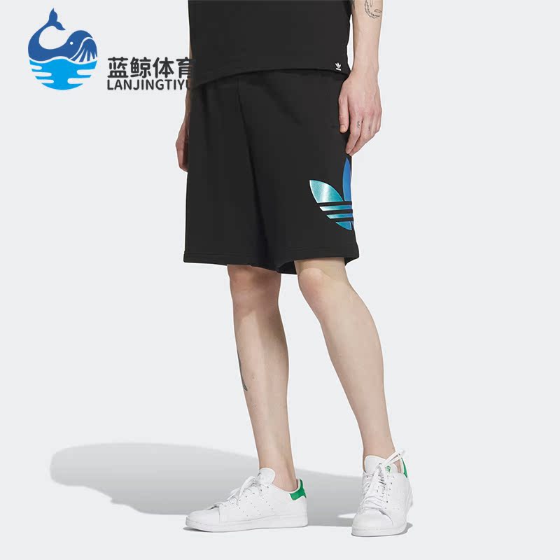 Adidas/阿迪达斯正品三叶草夏季新款男子针织五分短裤IP7545