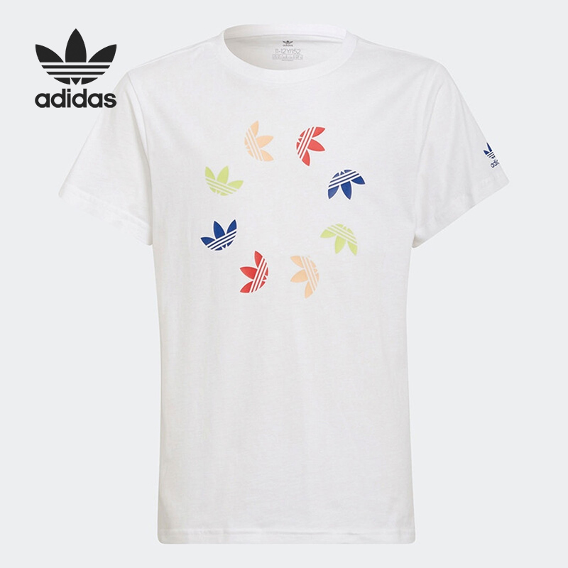 阿迪达斯大童正品T恤清仓特价HF2133 HK7038