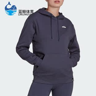 EMB HOODIE女士运动连针织帽卫衣IB5068 阿迪达斯正品 Adidas