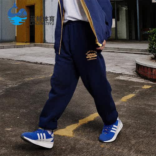 阿迪达斯新款男士复古运动裤