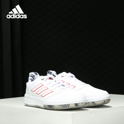 阿迪达斯男新款运动鞋低帮篮球鞋