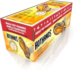 美国代购HotHands Insole Foot Warmers - Long Lasting Safe Nat