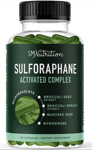 美国代购20MG Sulforaphane | From Broccoli Sprouts & Seed Ext