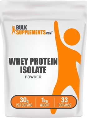 美国代购BULKSUPPLEMENTS.COM Whey Protein Isolate Powder - Un