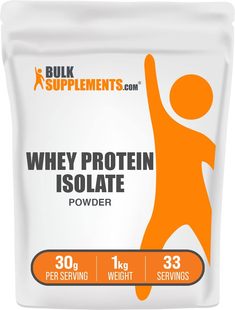 美国代购BULKSUPPLEMENTS.COM Whey Protein Isolate Powder - Un