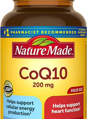 美国代购Nature Made CoQ10 200mg, Dietary Supplement for Hear
